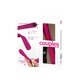 Vibrator roz flexibil pentru cuplu, 1 bucata, Couples Choice 608207