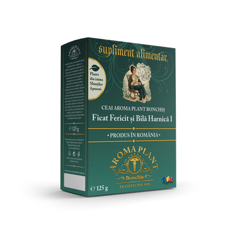 Ceai Ficat fericit si bila harnica 1, 125 g, Aroma Plant 750074