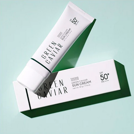 Crema cu SPF50 PA++++ Sun Green Caviar, 50 g, Tenzero 608243