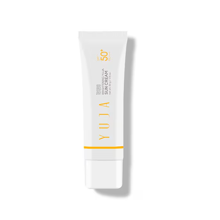 Crema cu SPF50 PA++++ Sun Brightening Yuja, 50 g, Tenzero