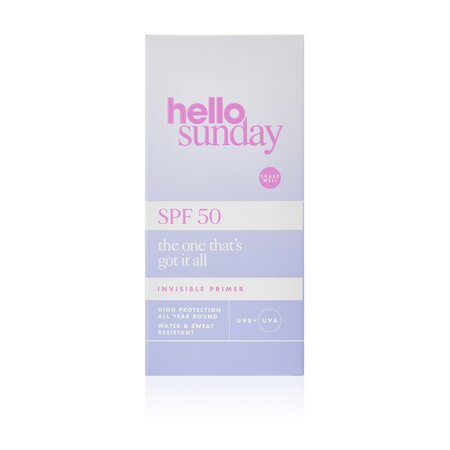 Primer facial cu protectie solara SPF 50, 50 ml, Hello Sunday 608288