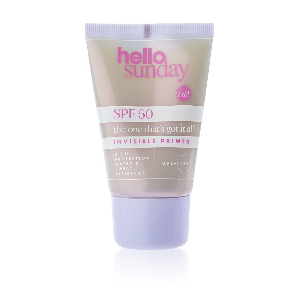 Primer facial cu protectie solara SPF 50, 50 ml, Hello Sunday