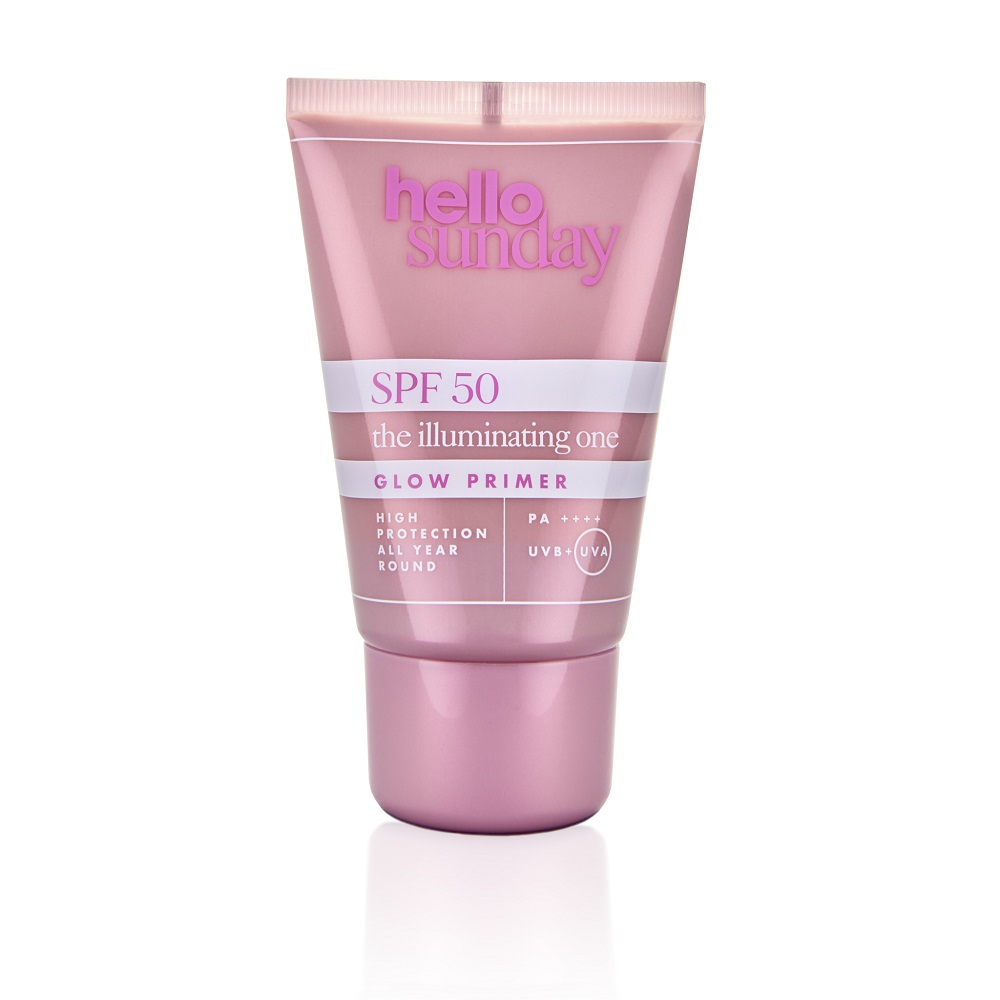 Glow Primer cu SPF50, 50 ml, Hello Sunday