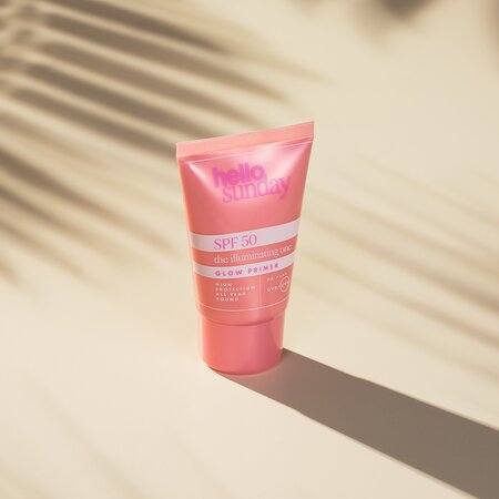 Glow Primer cu SPF50, 50 ml, Hello Sunday 608301