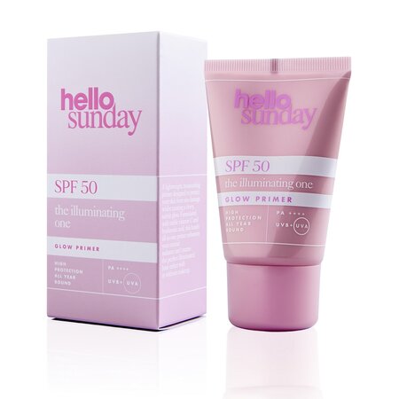 Glow Primer cu SPF50, 50 ml, Hello Sunday 608299