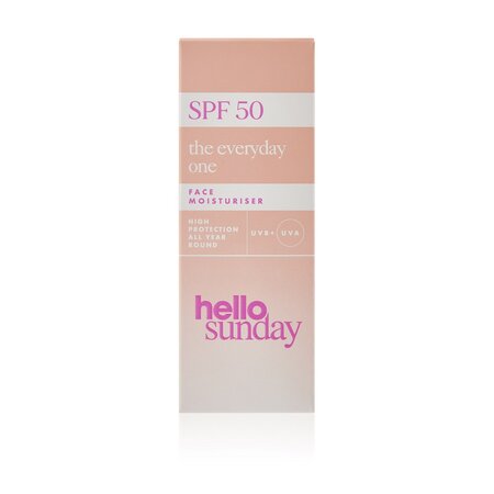 Crema de fata cu protectie solara SPF 50 The Everyday One, 50 ml, Hello Sunday 608322