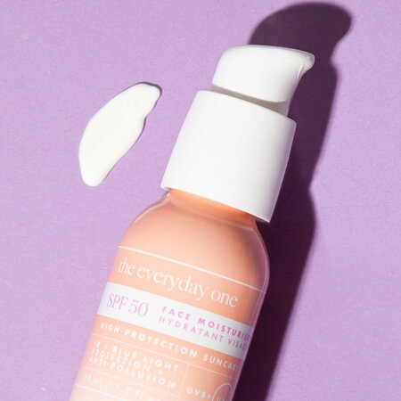 Crema de fata cu protectie solara SPF 50 The Everyday One, 50 ml, Hello Sunday 608326