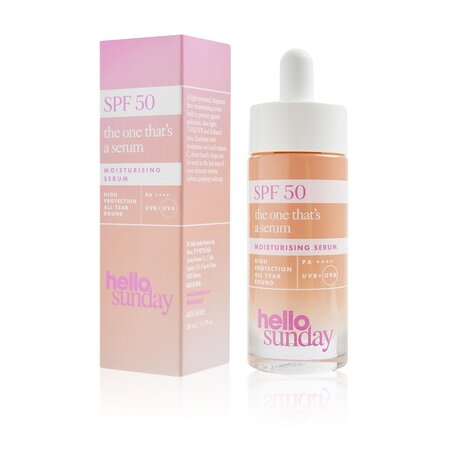 Serum protectie solara SPF50 PA ++++ the one that’s, 30 ml, Hello Sunday 608343