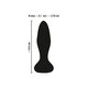 Vibrator anal mov RC Butt Plug, 1 bucata, Sweet Smile 608361