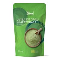 Pulbere Bio Iarba de grau, 125 g, Obio