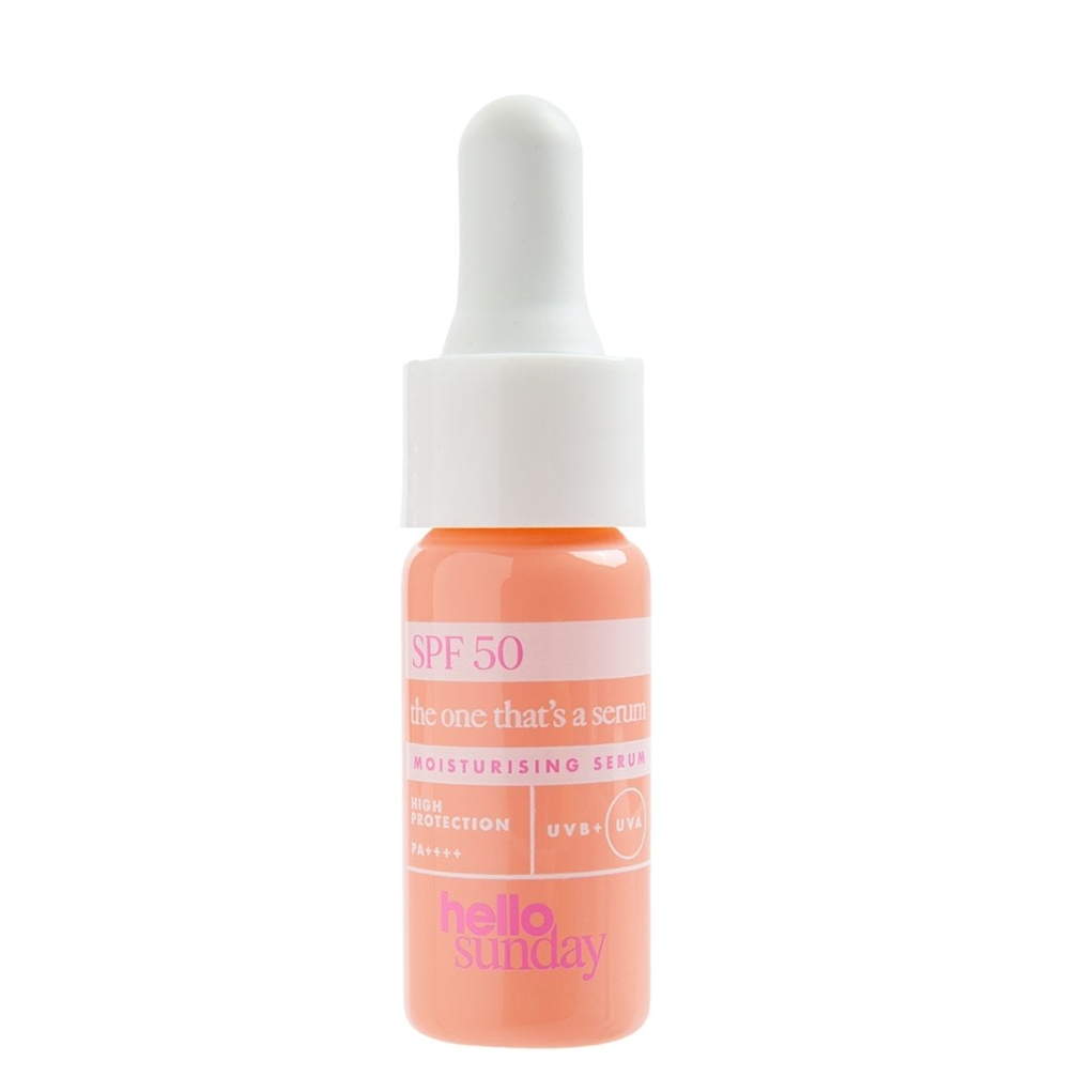 Serum hidratant cu protectie solara SPF50 PA ++++ The One that's, 10 ml, Hello Sunday