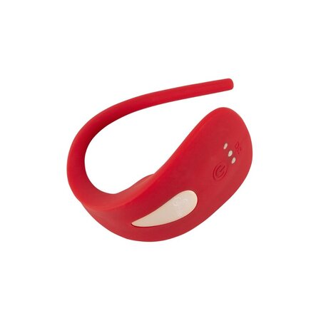 Vibrator rosu RC Slim Panty Vibe, 1 bucata, Sweet Smile 608410