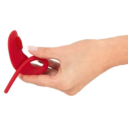 Vibrator rosu RC Slim Panty Vibe, 1 bucata, Sweet Smile 608411