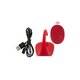 Vibrator rosu RC Slim Panty Vibe, 1 bucata, Sweet Smile 608413