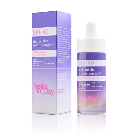 Serum anti-pete pigmentare cu protectie solara SPF40 PA +++ The One that, 30 ml, Hello Sunday 608418