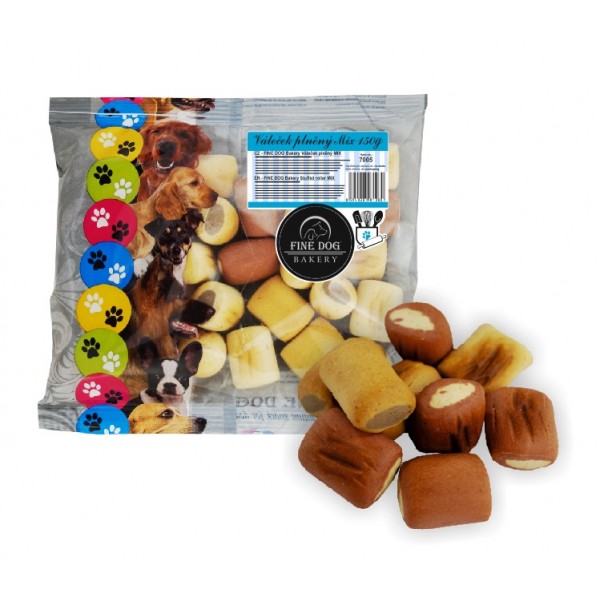 Biscuiti maduva mix pentru caini, 150 g, Fine Dog