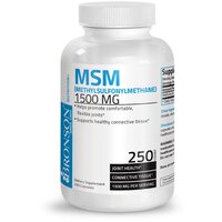 MSM, 1500 mg, 250 capsule, Bronson Laboratories