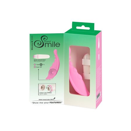 Vibrator roz Smile Swing, 1 bucata, Sweet Smile 608495
