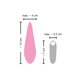 Vibrator roz Smile Swing, 1 bucata, Sweet Smile 608452