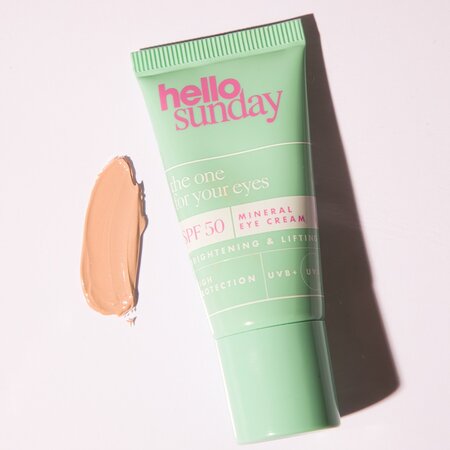 Crema minerala cu peptide pentru ochi SPF50 The One, 15 ml, Hello Sunday 608468