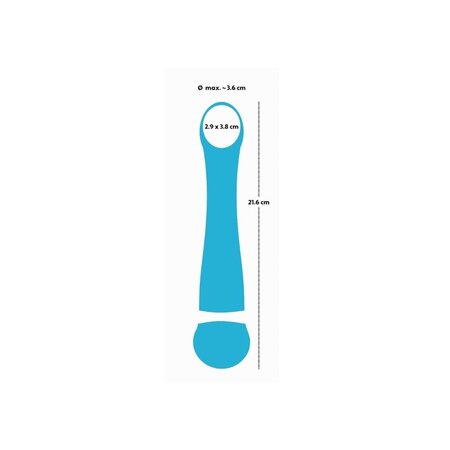 Vibrator albastru Hot n´Cold, 1 bucata, You2Toys 608493