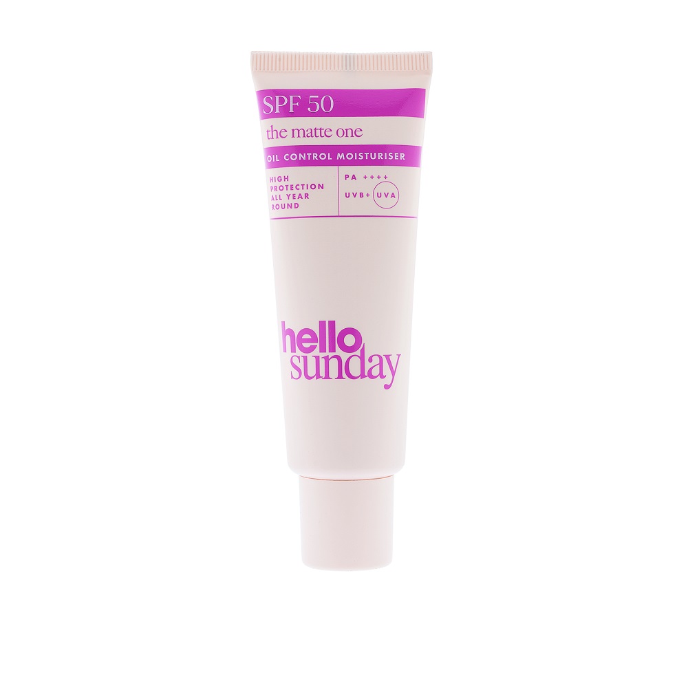 Crema sebum control pentru ten gras SPF50 PA++++ The Matte One, 50 ml, Hello Sunday