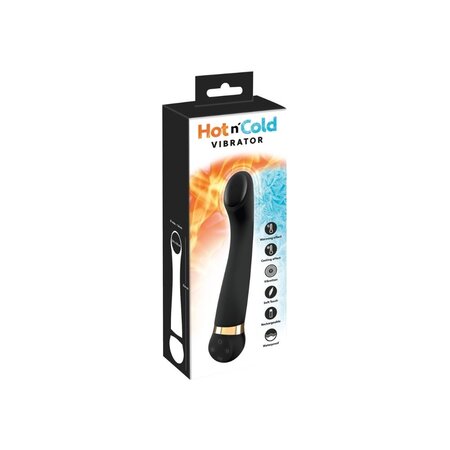 Vibrator negru Hot n´Cold, 1 bucata, You2Toys 608509