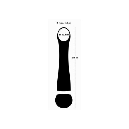Vibrator negru Hot n´Cold, 1 bucata, You2Toys 608508