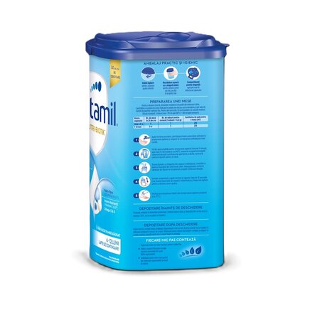 Lapte praf de continuare Nutri-Biotik 2, 6-12 luni, 800 g, Aptamil 708520