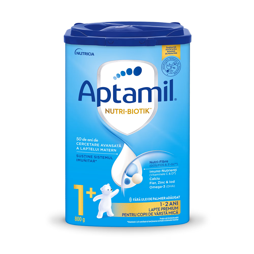 Aptamil Junior 1+ lapte praf Nutri-Biotik, 800 g, Aptamil