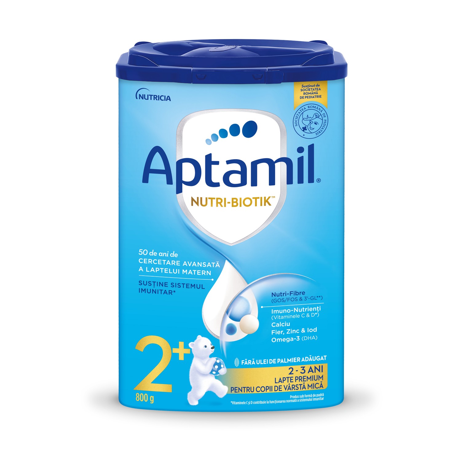 Aptamil Junior 2+ lapte praf Nutri-Biotik, 800 g, Aptamil