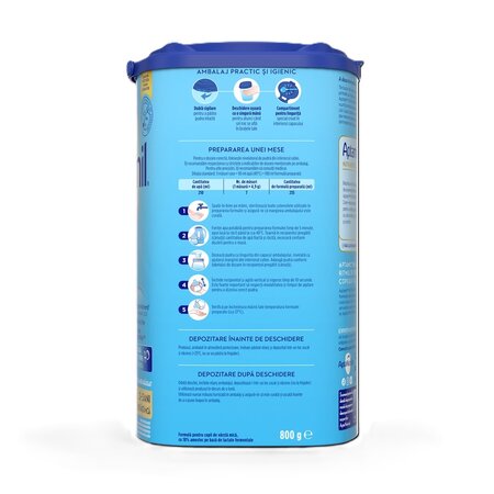 Lapte praf Junior 2+ Nutri-Biotik, 800 g, Aptamil 708552