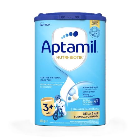 Aptamil Junior 3+ lapte praf Nutri-Biotik, 800 g, Aptamil
