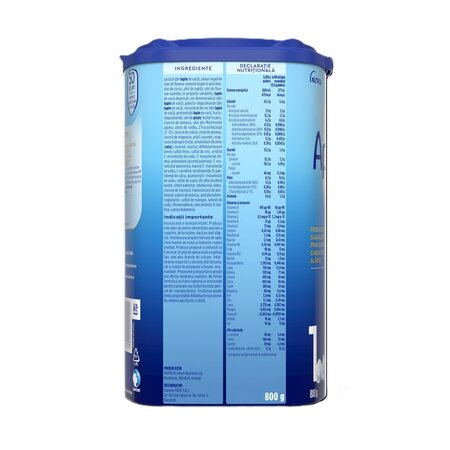Lapte praf Cesar Biotik 1, 0-6 luni, 800 g, Aptamil 708706
