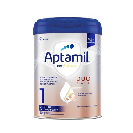 Lapte praf ProFutura 1 DuoBiotik, 0 - 6 luni, 800 g, Aptamil
