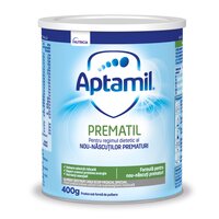Lapte praf pentru prematuri +0 luni Prematil, 400 g, Aptamil