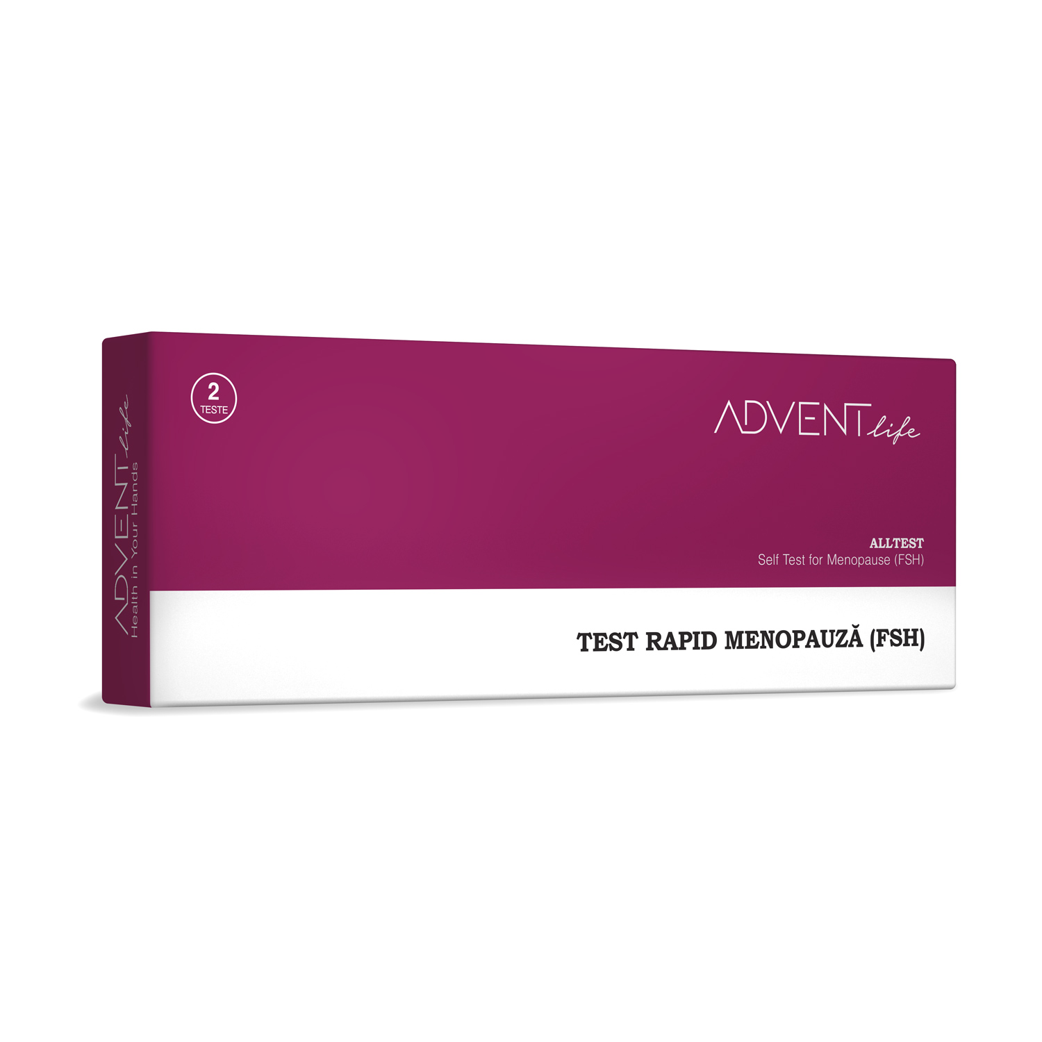 Test de menopauza tip stilou, 2 bucati, Advent Life