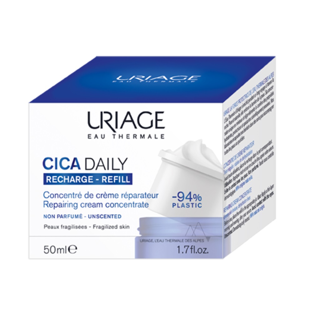 Crema concentrata reparatoare rezerva Cica Daily, 50 ml, Uriage