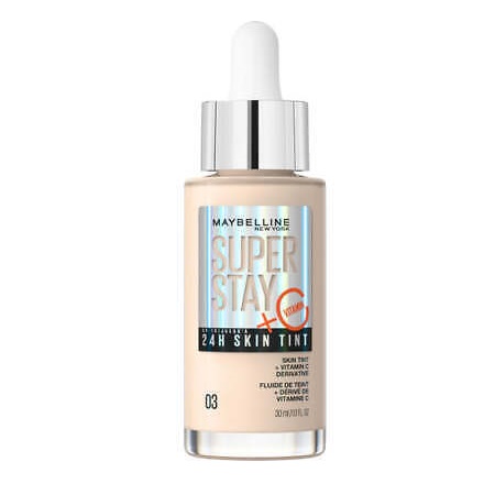 Skin Tint SuperStay Glow Nuanta 03, 30 ml, Maybelline