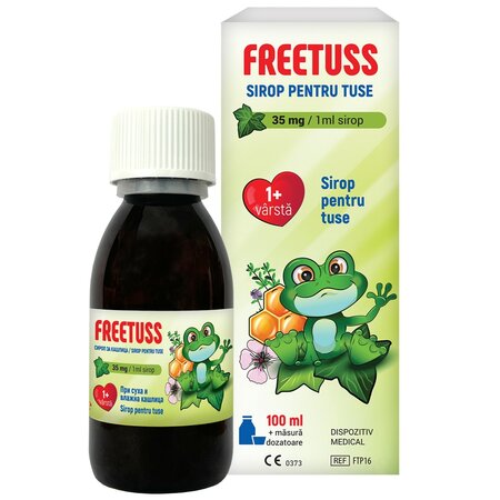 Sirop de tuse pentru copii Freetuss, 100 ml, Vedra 716518