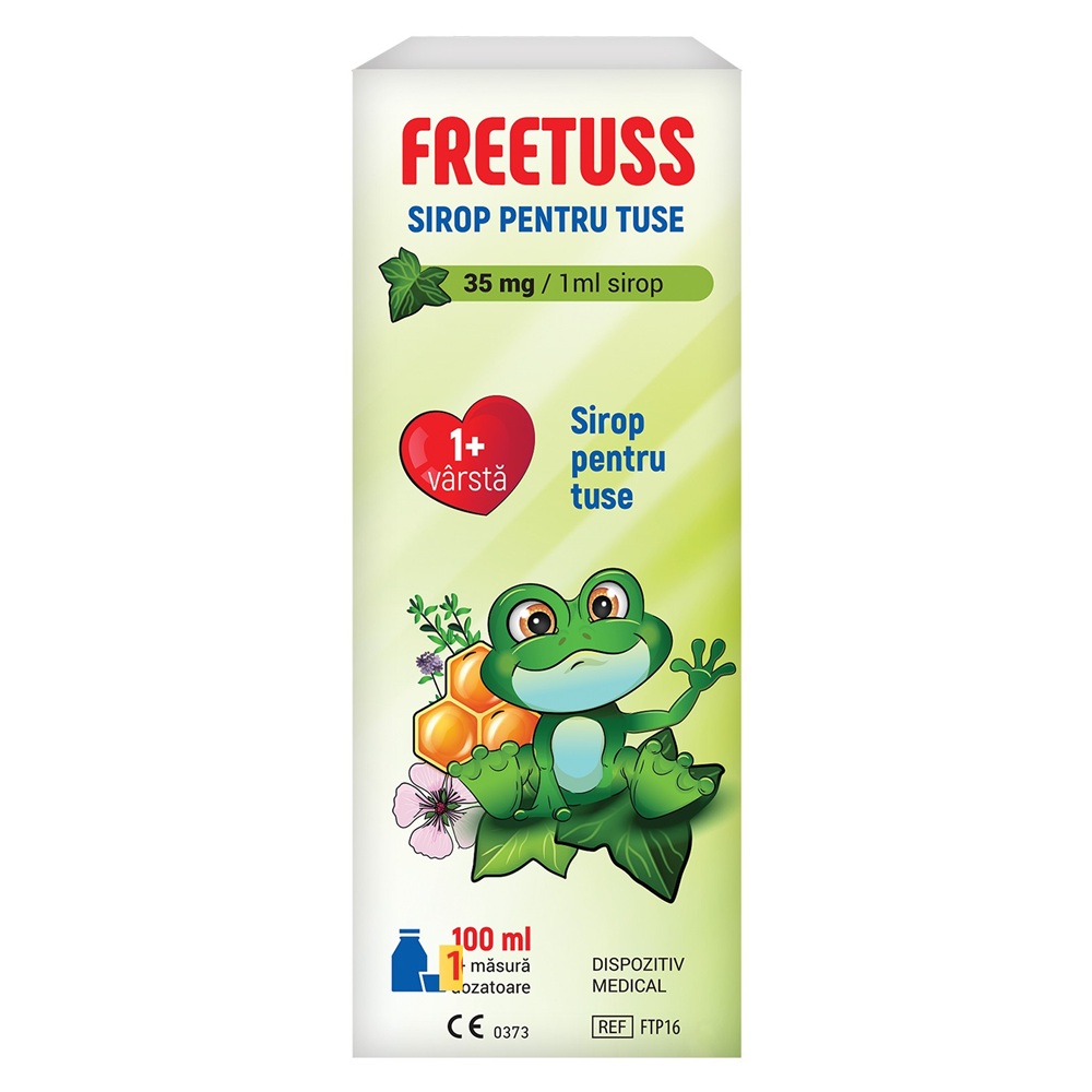 Sirop de tuse pentru copii Freetuss, 100 ml, Vedra