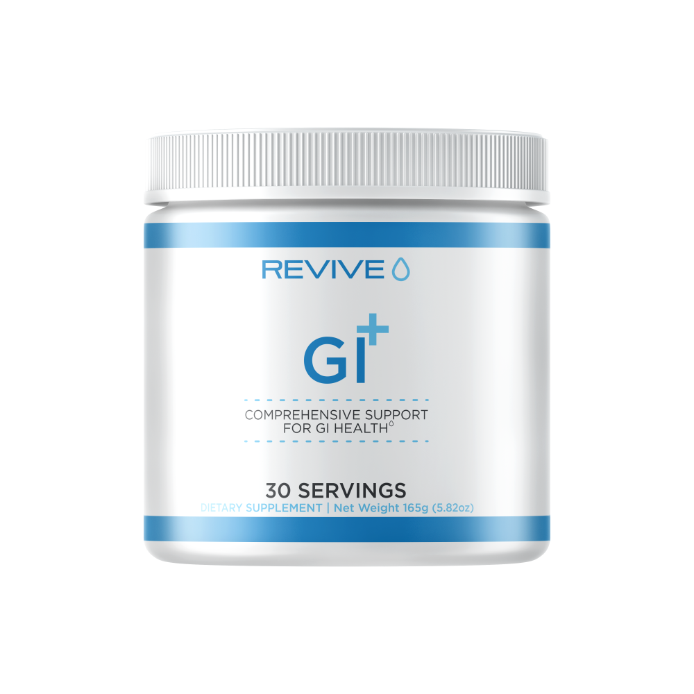 Prebiotice, probiotice si enzime digestive GI+, 165 g, Revive