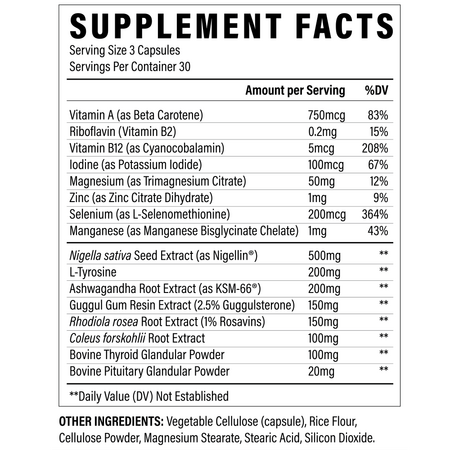Thyroid Support, 90 capsule, Revive 608892