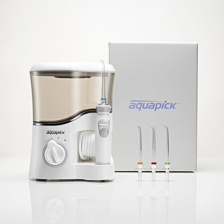 Irigator bucal profesional AQ-350 Gri, Aquapick 608896
