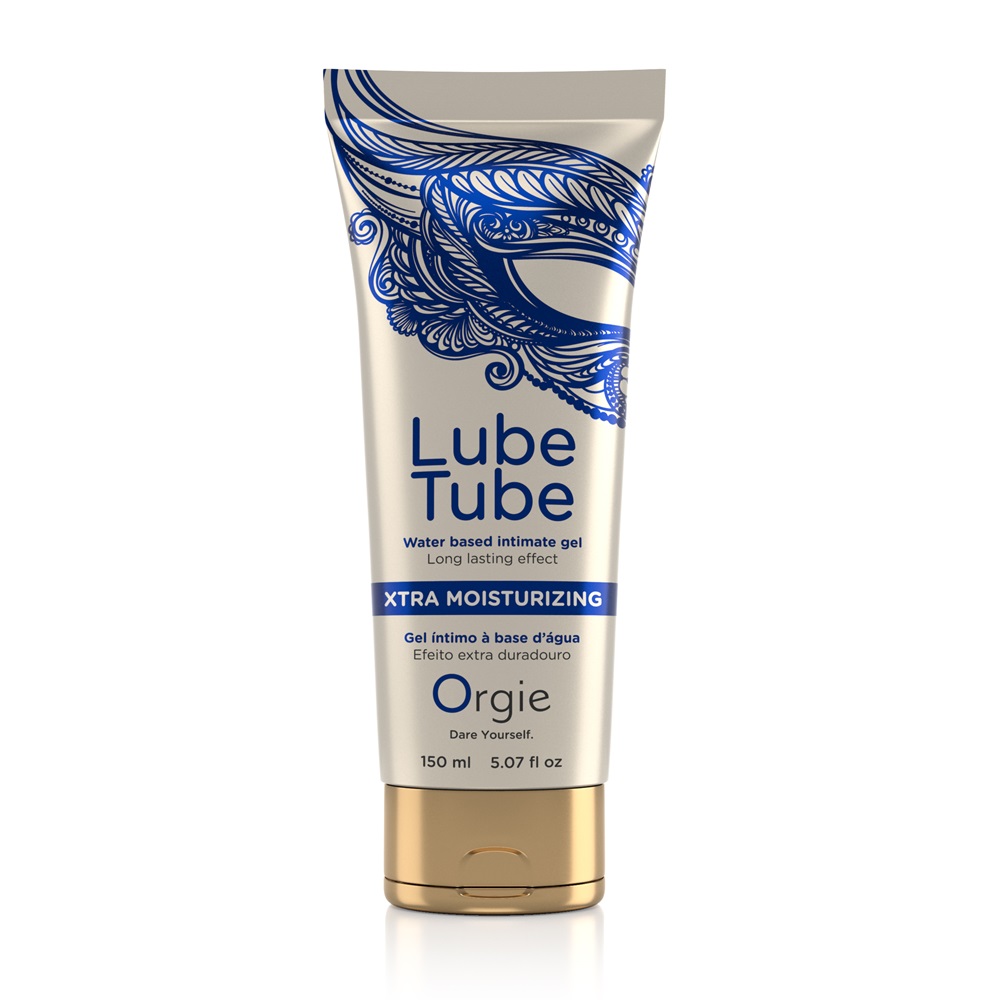 Gel intim neutru pe baza de apa Xtra Moisturizing Lube Tube, 150 ml, Orgie