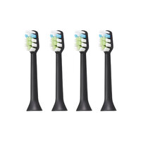 Rezerve pentru periuța de dinți electrica AQ-102 Negru, 4 bucati, Aquapick