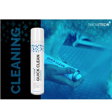 Sampon uscat Quick Clean, 200 ml, Show Tech+ 608955