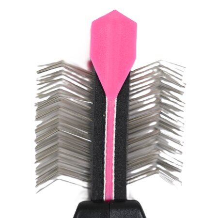 Perie pentru caini Soft Slicker Flex Groom Single, 1 bucata, Show Tech+ 609010