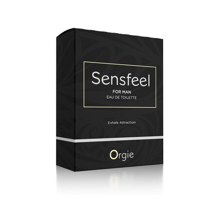 Apa de toaleta cu feromoni pentru barbati Sensfeel, 50 ml, Orgie 609032