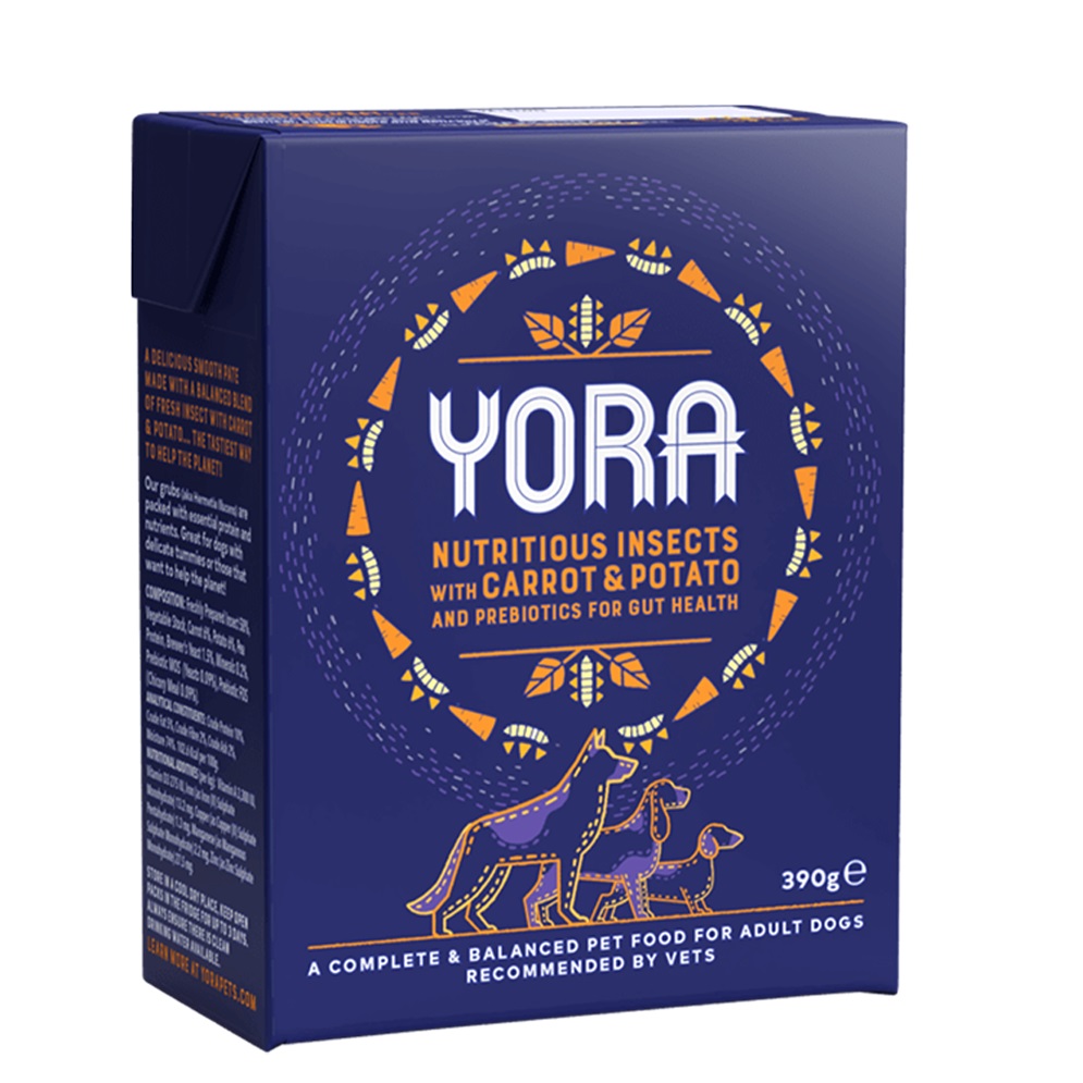 Hrana umeda hipoalergenica cu morcov si cartof, 390 g, Yora